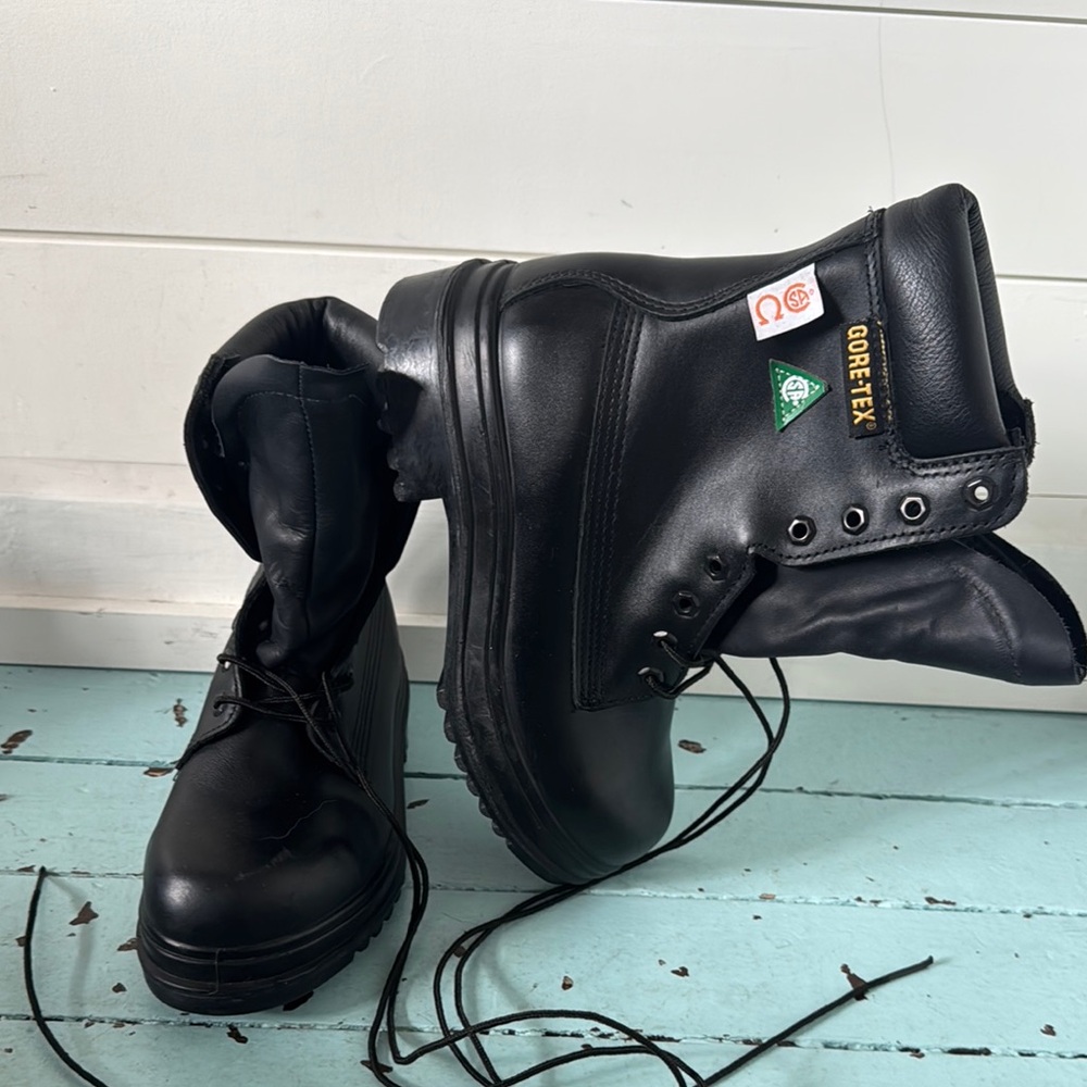 Terra Size 6  ASTM Military Gore-Tex All Leather Safety boots